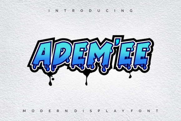 Ademee: A Bold Display Font to Strengthen Your Small Business Branding
