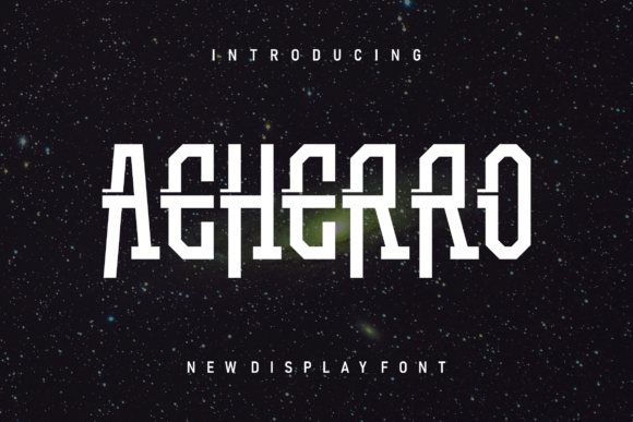 Aeherro: A Display Font That Elevates Modern Campaign Design