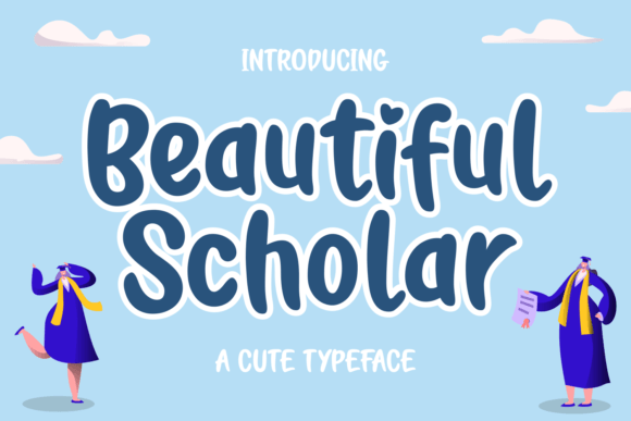 Beautiful Scholar: A Display Font with Charm for Creative Branding