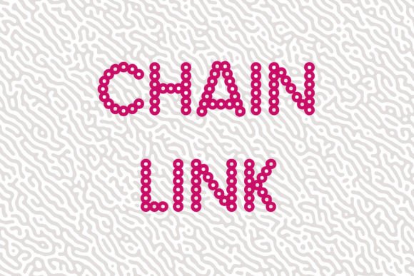 Chain Link: A Dynamic Display Font for Modern Web Design