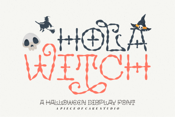Designing a Spooky Sophisticate Look with Hola Witch Font