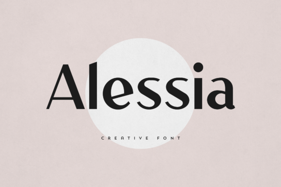 Elevating Brand Identity with the Alessia Display Font