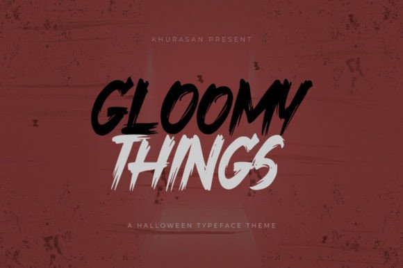 Gloomy Things: A Versatile Display Font for Crafters and Sellers