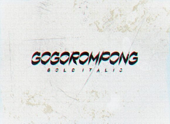Gogorompong: A Bold Display Font for Business Branding