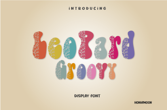 Leopard Groovy: A Bold, Playful Display Font for Fun Brand Identities