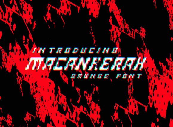 Macankerah: A Bold Display Font for Impactful Web Design