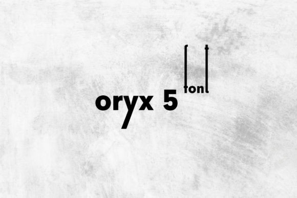 Oryx 5: A Clean Display Font That Elevates Your Business Branding