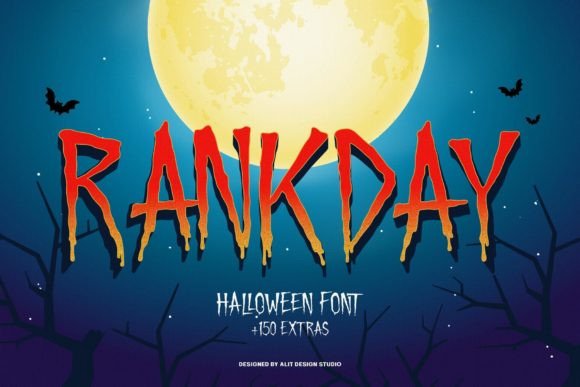 Rankday Typeface: A Spooky Season Designer’s Secret for Halloween Campaigns