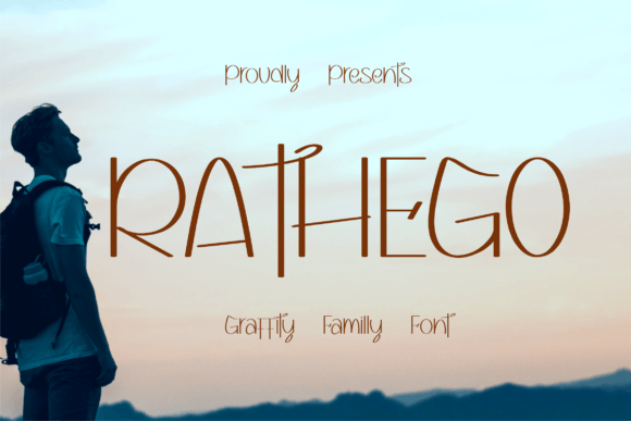 Rathego: A Modern Display Font for Bold Editorial Design