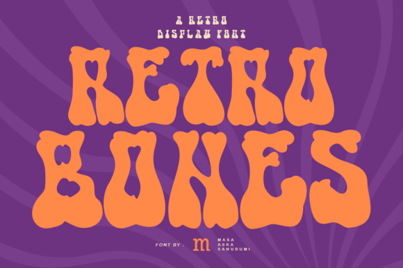 Retro Bones: A Spooky-Cool Display Font for Bold Branding