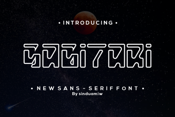Sagitari: A Bold Display Font for Web Designers Who Dare to Stand Out