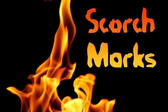 Scorch Marks Font: A Bold Display Typeface for Business Branding