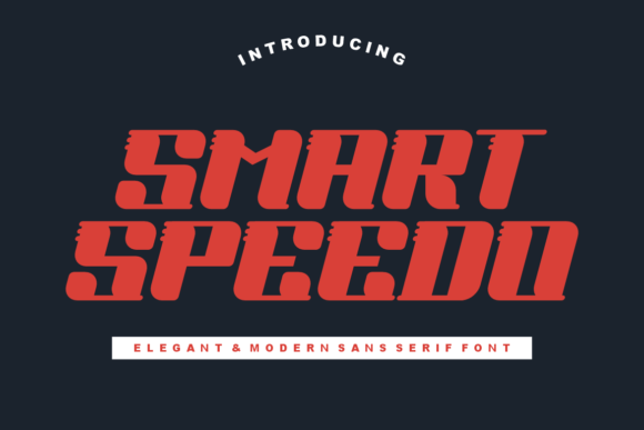 Smart Speedo: A Designer’s Take on This Bold Display Font
