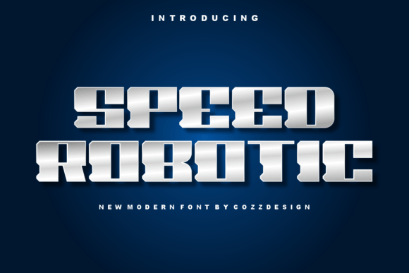 Speed Robotic: A Futuristic Font That Elevates Brand Identity