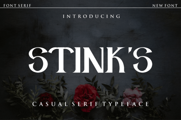 Stink s: A Serif Display Font That Elevates Editorial Design