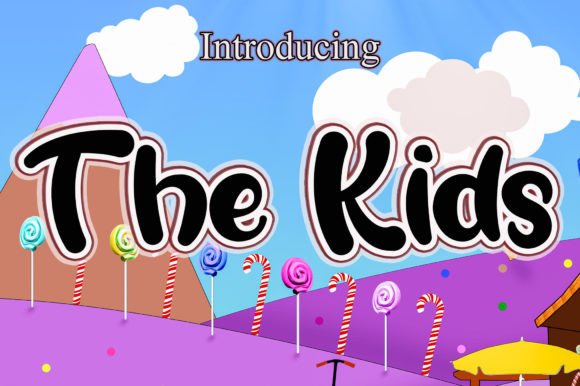 The Kids: A Retro Display Font That Brings Playful Energy to Brand Design