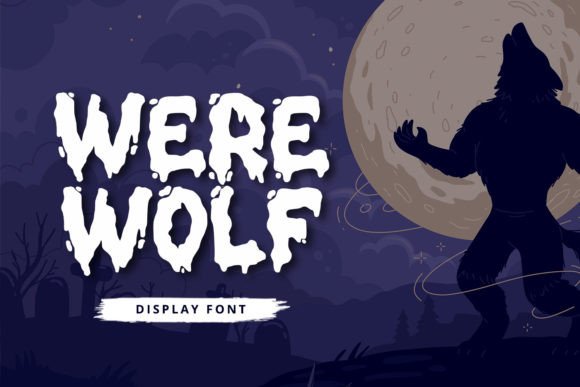 Werewolf: A Playful Display Font for Bold Web Design and Digital Branding