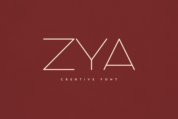 Zya: A Display Font That Elevates Your Business Branding